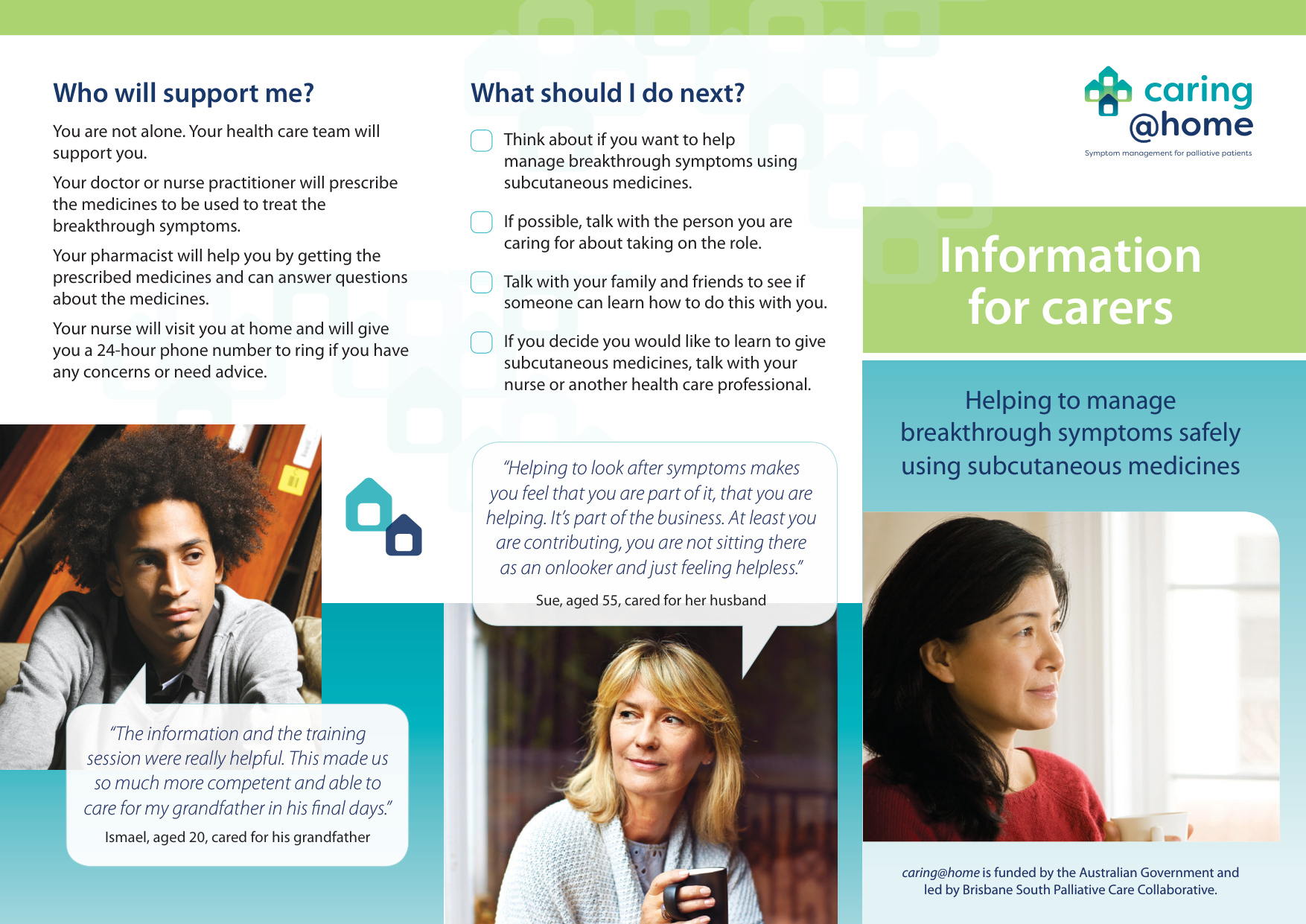 Thumbnail of Information brochure for carers