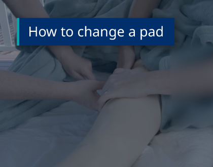 Thumbnail of How to change a pad