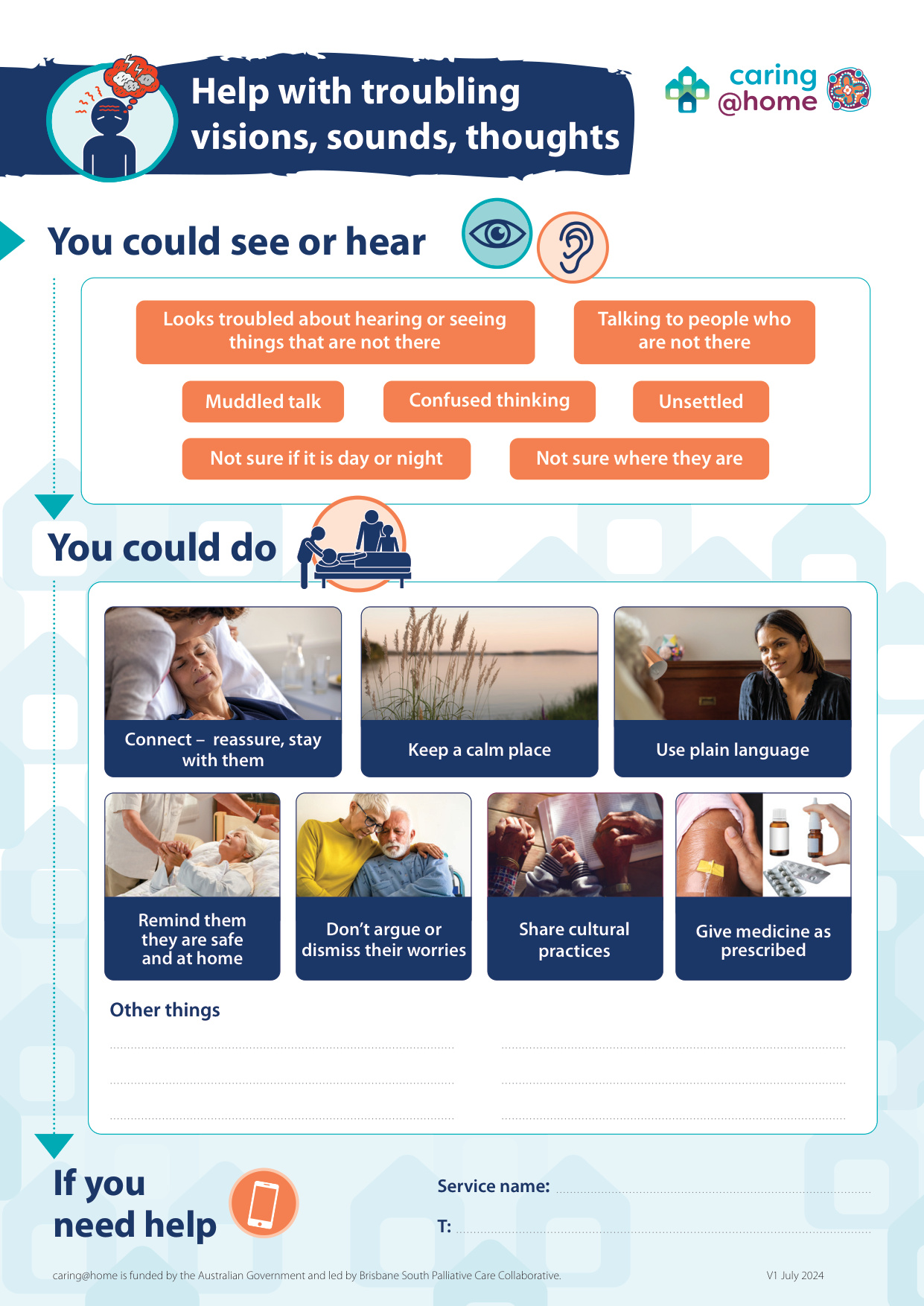 Thumbnail of Tip sheet: Help with troubling visions, sounds, thoughts tipsheet