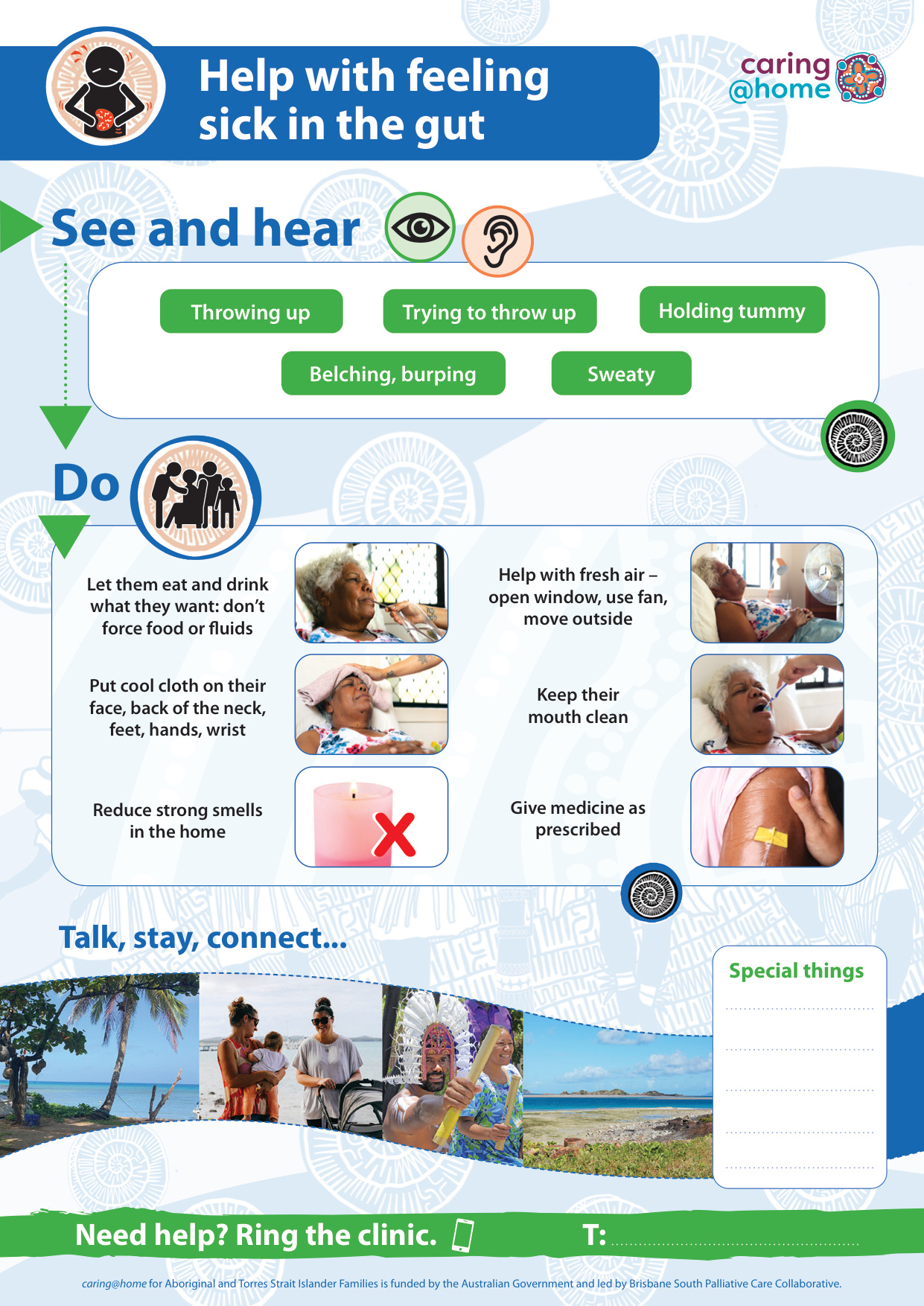 Thumbnail of Tip Sheet - Help with feeling sick in the gut  (for Torres Strait Islander families)