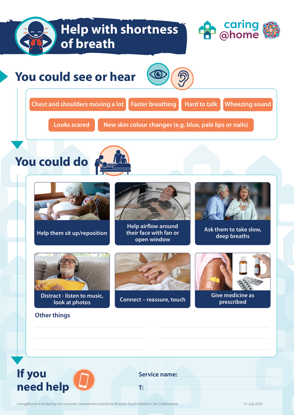 Thumbnail of Tip sheet: Help with shortness of breath tipsheet