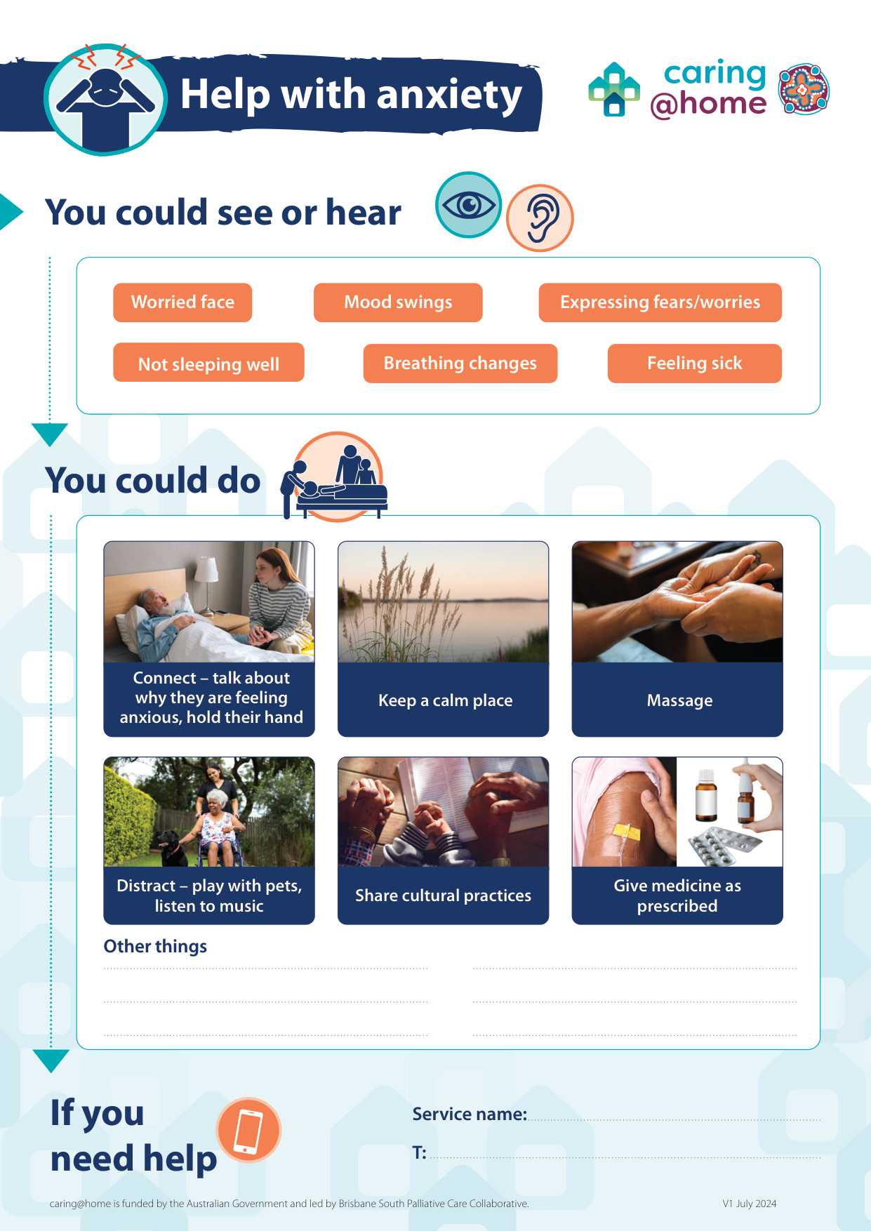 Thumbnail of Tip sheet: Help with anxiety tipsheet